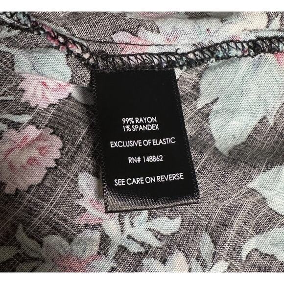 Plus Size TORRID Smocked Waist Button-Front Slub Tank Top 17325810 Size 3 3X - Picture 12 of 14